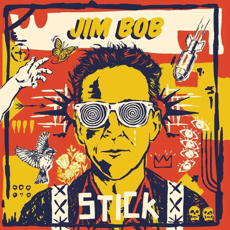 JIM BOB - Stick - LP - Gatefold Orange Vinyl