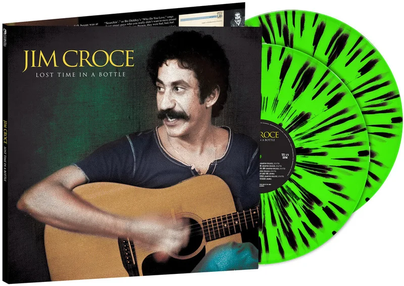 Jim Croce - Lost Time In A Bottle [Lime Green/Black Splatter]
