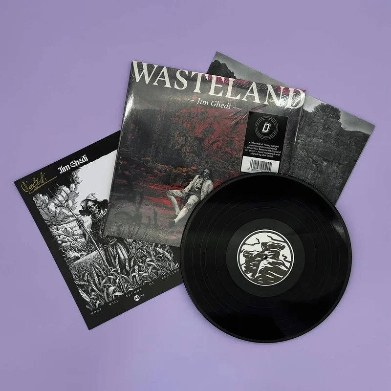 JIM GHEDI - Wasteland - LP - Vinyl - Dinked Edition #323