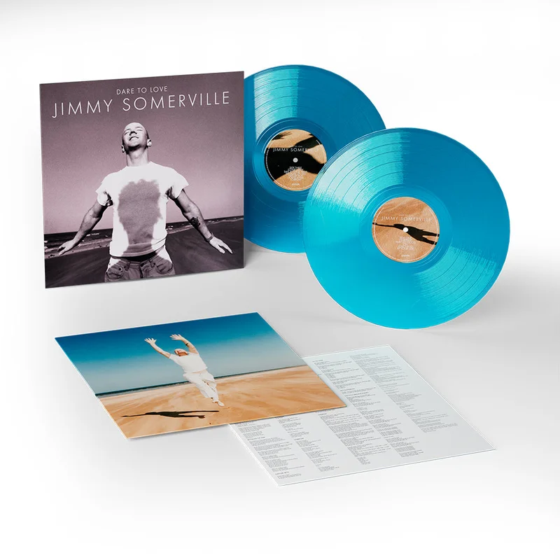 JIMMY SOMERVILLE - Dare To Love (30th Anniversary Expanded Edition) - 2LP - Blue Crystal Clear Vinyl