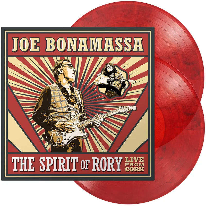 Joe Bonamassa - The Spirit Of Rory - Live From Cork RED MARBLE 2LP (Vinyl LP) PRE-ORDER
