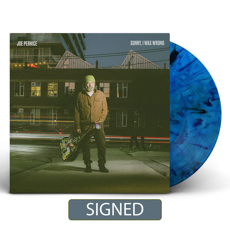 JOE PERNICE - Sunny, I Was Wrong (Signed Edition) - LP - Black & Blue Splatter Vinyl [APR 3]