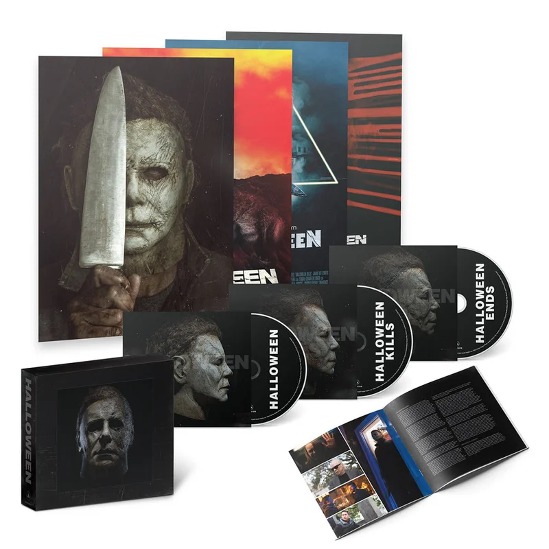 JOHN CARPENTER, CODY CARPENTER AND DANIEL DAVIES - Halloween - The Complete Expanded Edition (Original Soundtracks w/ 4 Posters) - 3CD - Deluxe Lenticular Box Set