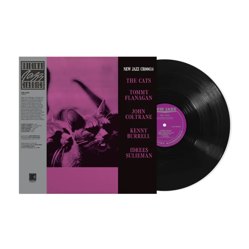John Coltrane, Tommy Flanagan, Louis Hayes, Doug Watkins, Kenny Burrell, Idrees Sulieman  The Cats (Craft OJC Vinyl 180g LP)