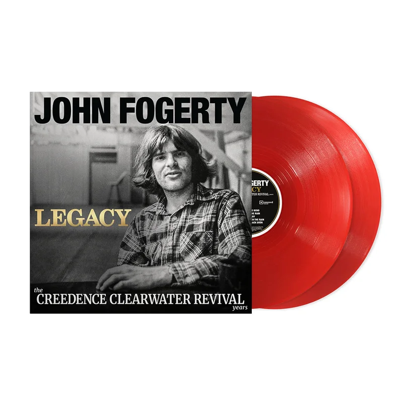 JOHN FOGERTY - Legacy: The Creedence Clearwater Revival Years - 2LP - Translucent Ruby Red Vinyl
