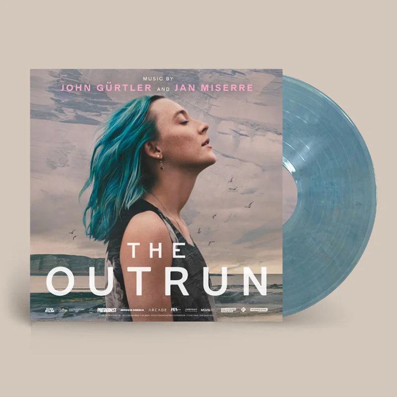 JOHN GRTLER and JAN MISERRE - The Outrun (Original Soundtrack) - LP - Sea Blue Vinyl