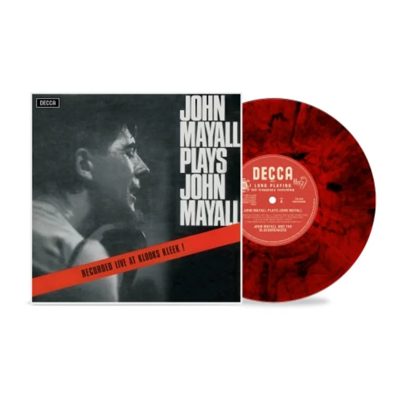 John Mayall & The Bluesbreakers - Plays John Mayall (Live)-60th Anniversary Edition - 2LP - Red & Black Marble Vinyl  [Record Store Day 2025]