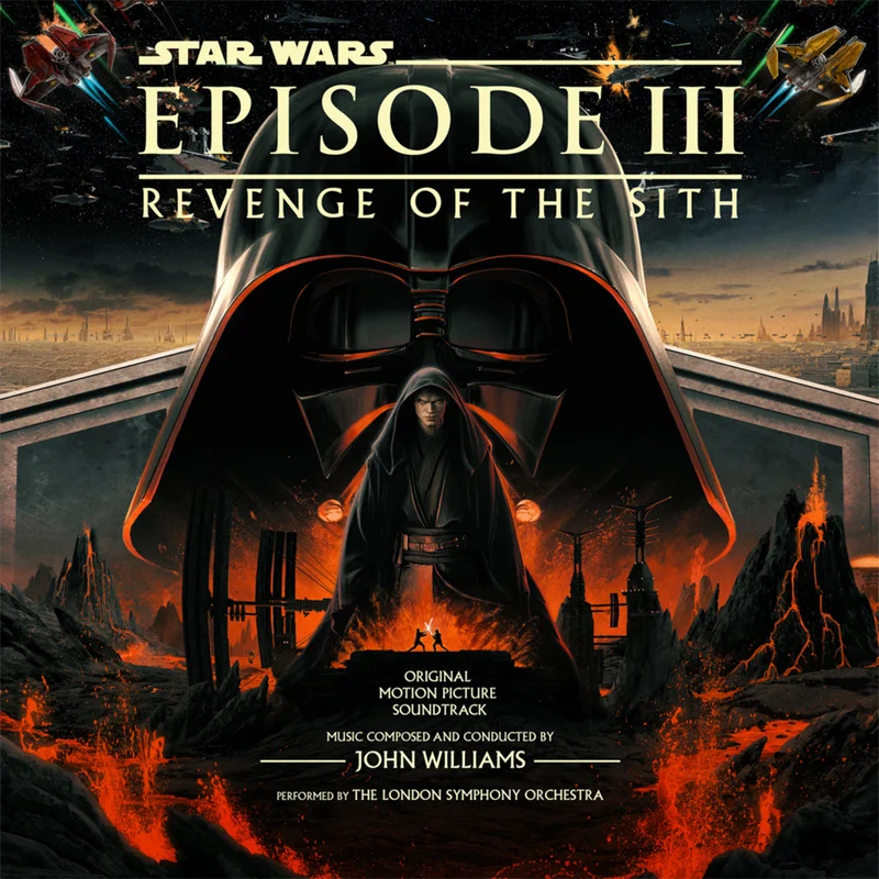 JOHN WILLIAMS - Star Wars: Episode III - Revenge of the Sith (Original Soundtrack) [20th Anniversary Reissue] - 2LP - Vinyl