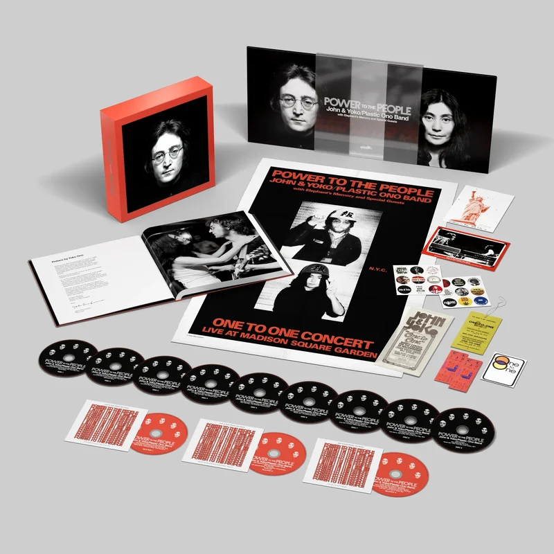 JOHN & YOKO / PLASTIC ONO BAND - Power To The People (w/ Elephant's Memory & Special Guests) - 9 x CD + 3 x Blu-ray - Deluxe Box Set