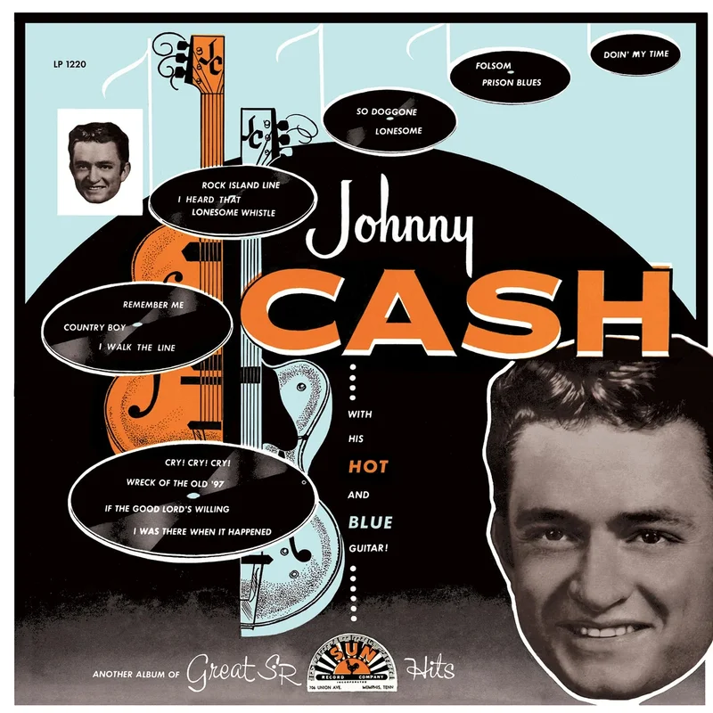 JOHNNY CASH - With His Hot And Blue Guitar (Intervention Sun Records Hi-Fi Series - Mono) - LP (45 RPM) - Deluxe Audiophile 180g Vinyl [APR 17]
