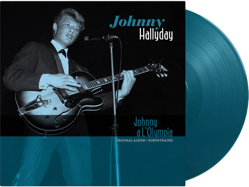 Johnny Hallyday - Johnny A L'olympia - Aquamarine Vinyl (Aqu) [Colored Vinyl]