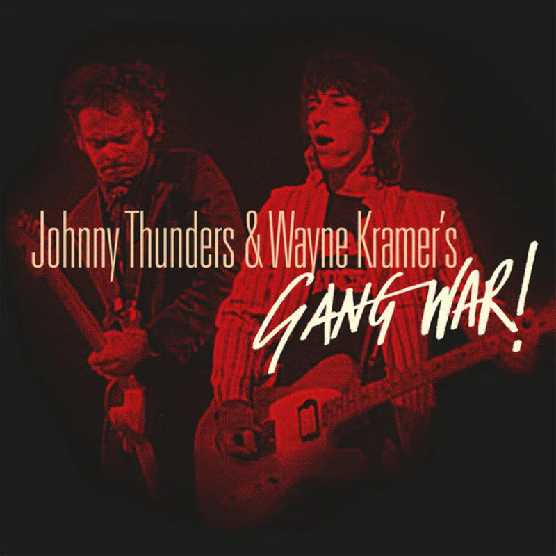 Johnny Thunders & Wayne Kramer - Gang War - 2LP - Red & Black Splatter Vinyl  [RSD Black Friday 2025]