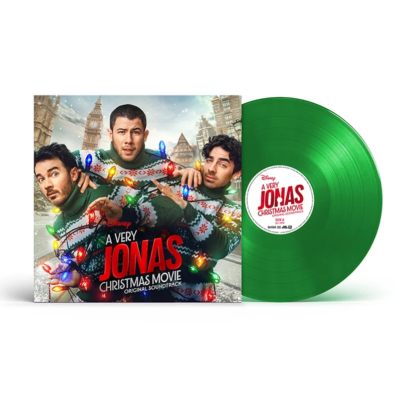 JONAS BROTHERS - A Very Jonas Christmas Movie (Original Soundtrack) - LP - 'Emerald Green' Colour Vinyl
