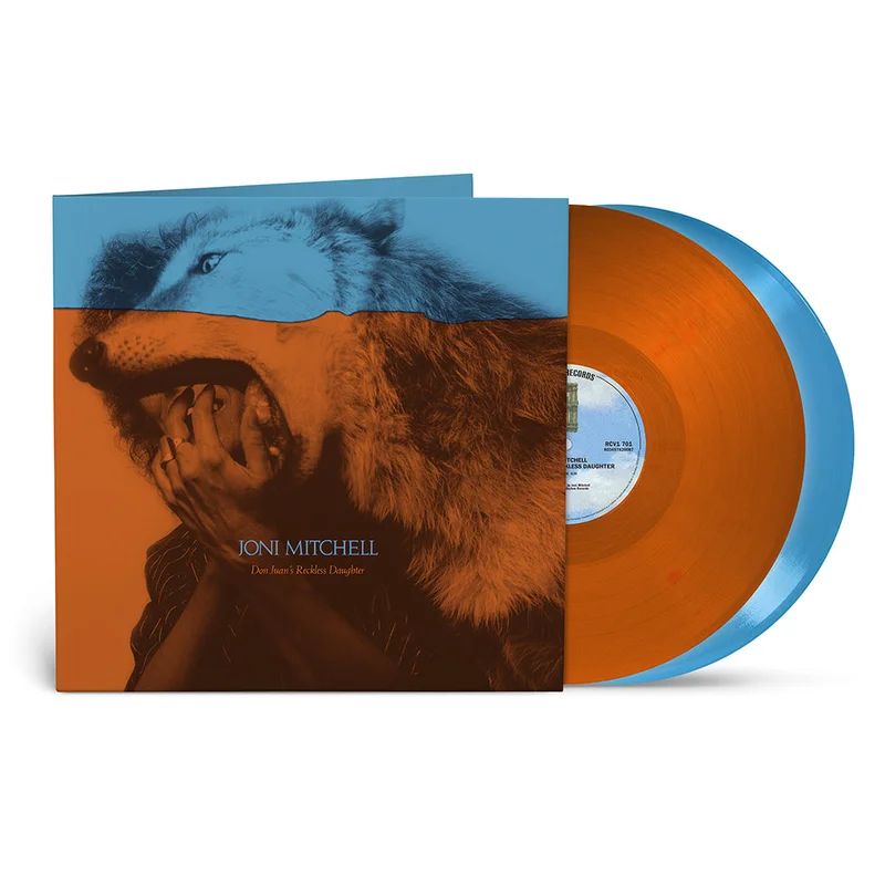 JONI MITCHELL - Don Juan's Reckless Daughter (RSD Indies Exclusive) - 2LP - Orange & Blue Vinyl