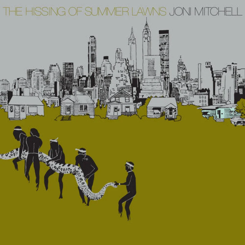 Joni Mitchell - The Hissing Of Summer Lawns - LP