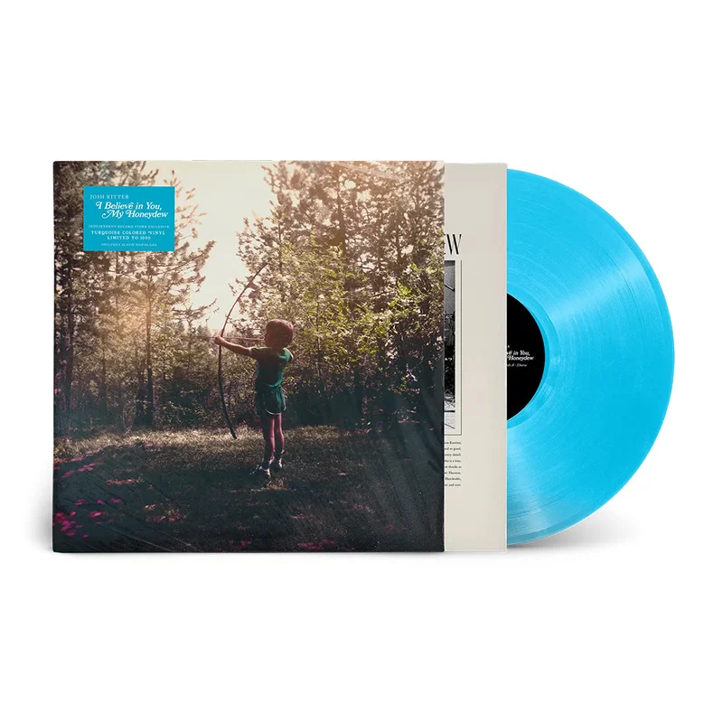 JOSH RITTER - I Believe In You, My Honeydew - LP - Turquoise Colour Vinyl