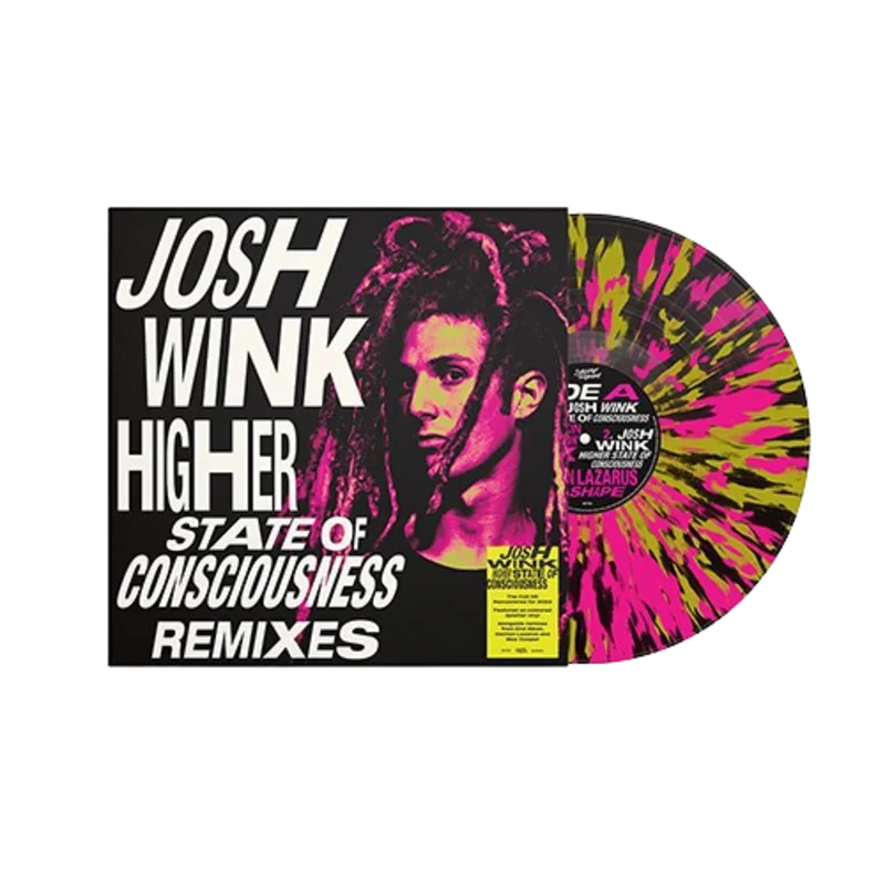 JOSH WINK - Higher State Of Conciousness Erol Alkan remix - 12" Muti Colour Splatter Vinyl Disc   [RSD 2024]