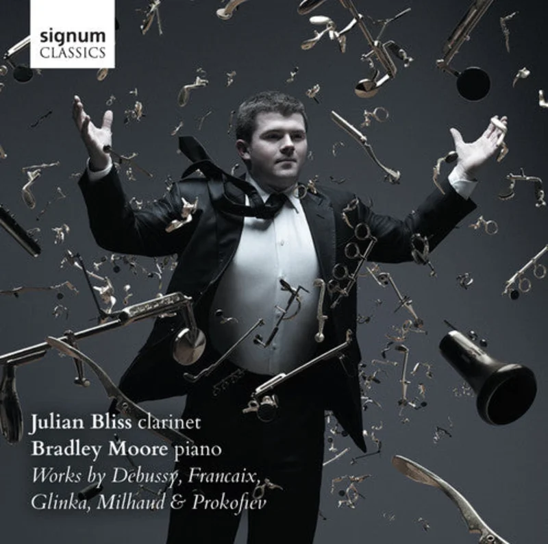 JULIAN BLISS - Works for Clarinet & Piano [CD]