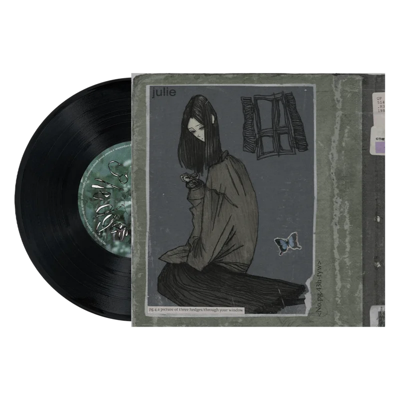 Julie - Pg.4 A Picture Of Three Hedges/ through Your Window (7" Vinyl)