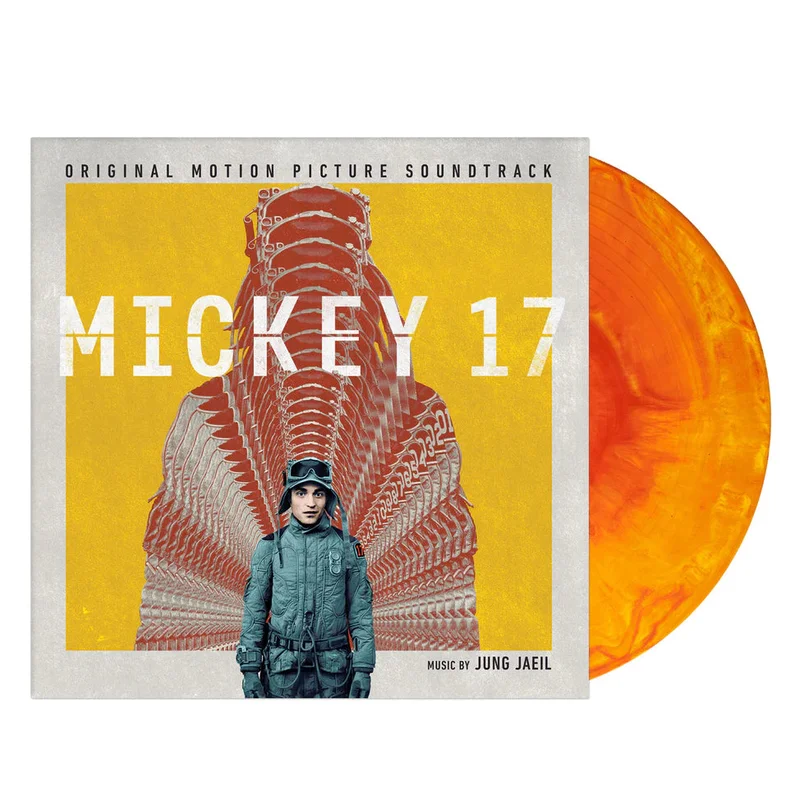 Jung Jaeil - Mickey 17 (Fire Red & Orange Hand Pour Vinyl)