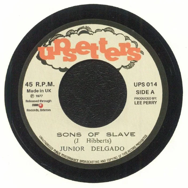 JUNIOR DELGADO / THE UPSETTERS - Sons Of Slaves (Reissue) - 7" - Black Vinyl