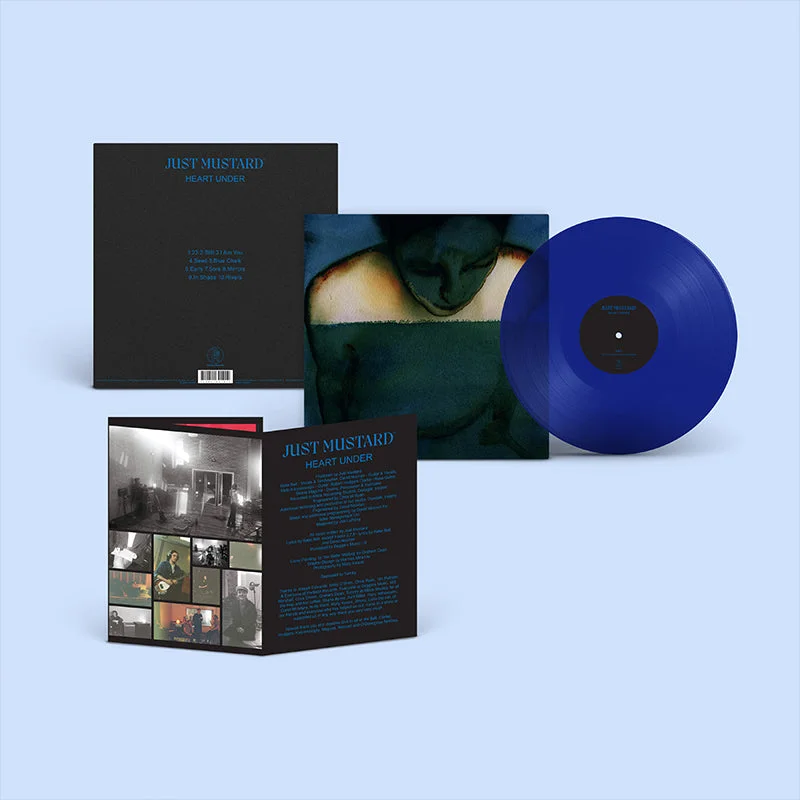 JUST MUSTARD - Heart Under - LP - Transparent Blue Vinyl