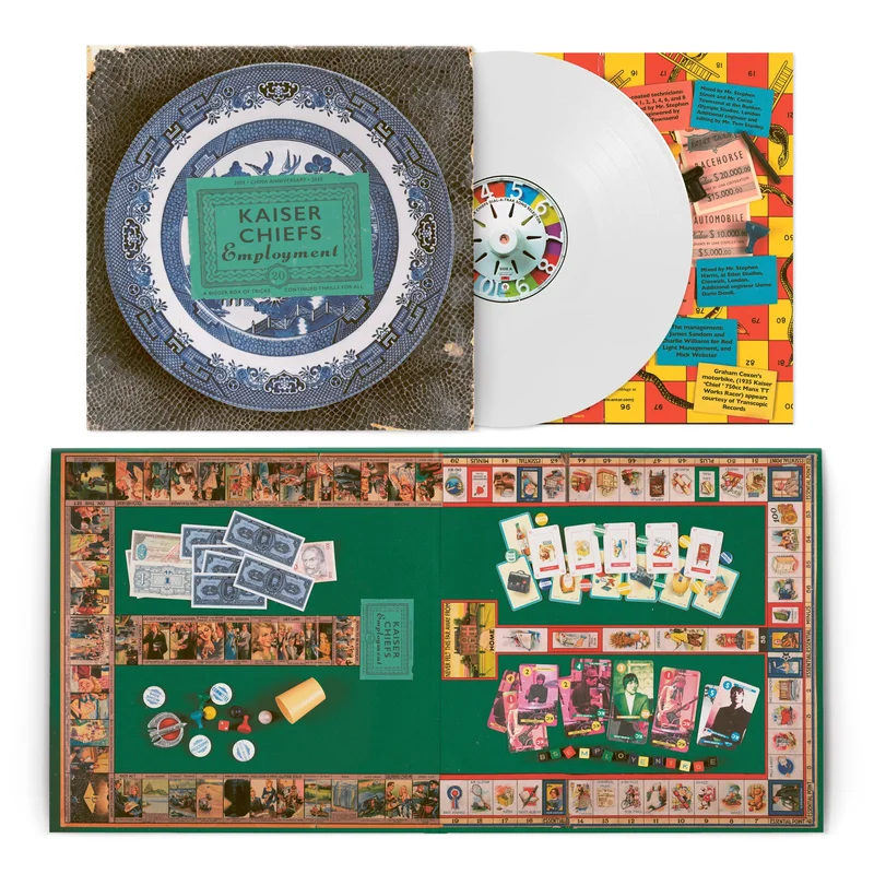 KAISER CHIEFS - Employment 20 (China Anniversary Edition) - LP - White Vinyl [FEB 6]