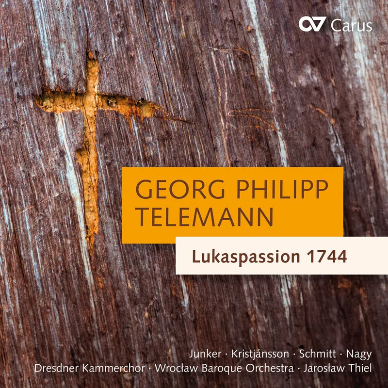Kammerchor Dresdner  / Telemann - Lukaspassion 1744 [CD]