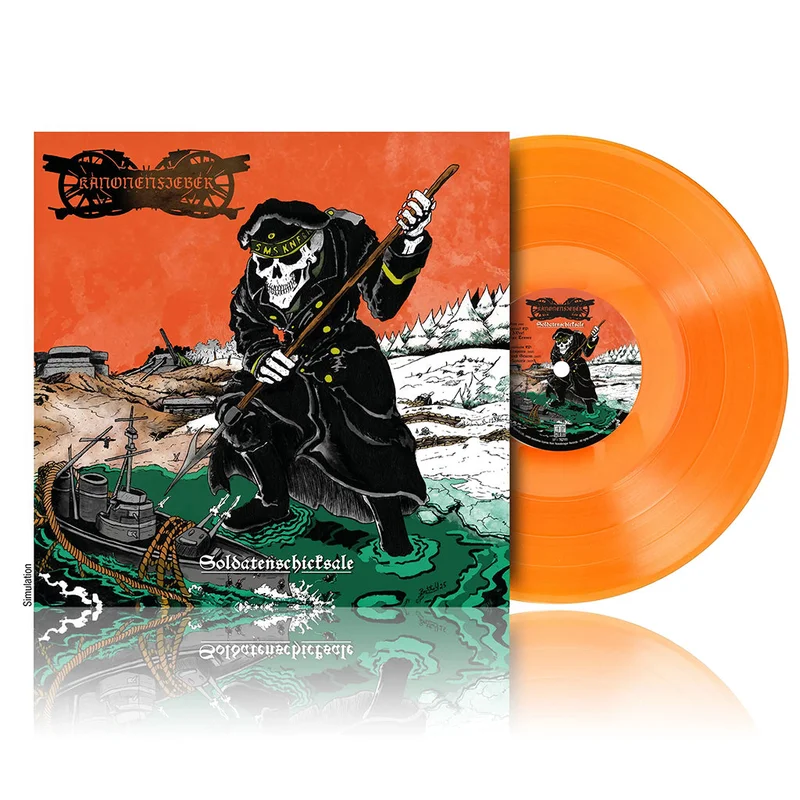 KANONENFIEBER - Soldatenschicksale - LP - Transparent Orange Vinyl [FEB 6]