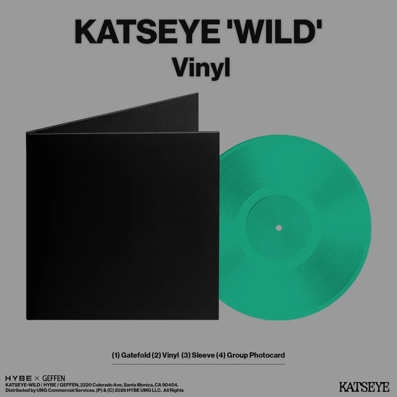 KATSEYE - WILD Lavender Vinyl **PREORDER**