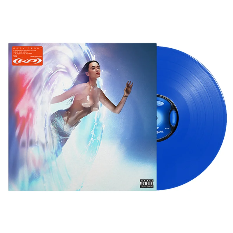 KATY PERRY - 143 (Indie Exclusive w/ Alternative Sleeve) - LP - Clear Blue Vinyl