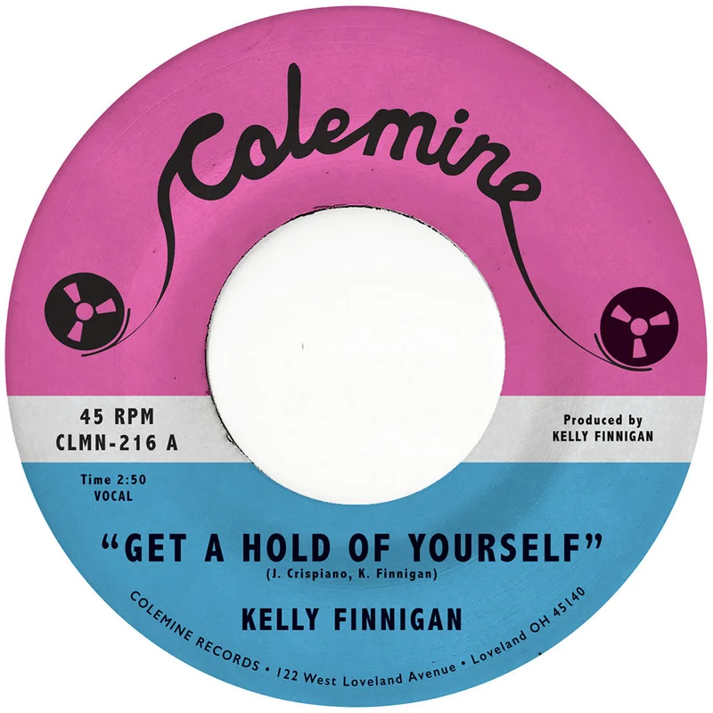 KELLY FINNIGAN - Get A Hold Of Yourself b/w It Hurts Me So Much - 7'' - Black Vinyl