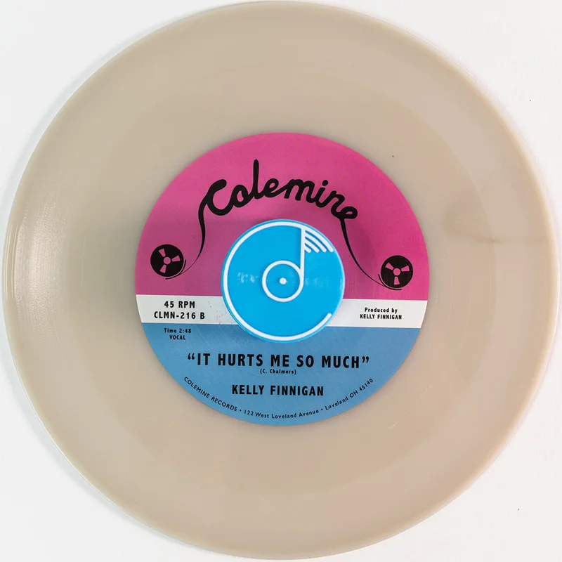 KELLY FINNIGAN - Get A Hold Of Yourself b/w It Hurts Me So Much - 7'' - Cloudy Grey Vinyl [DEC 6]