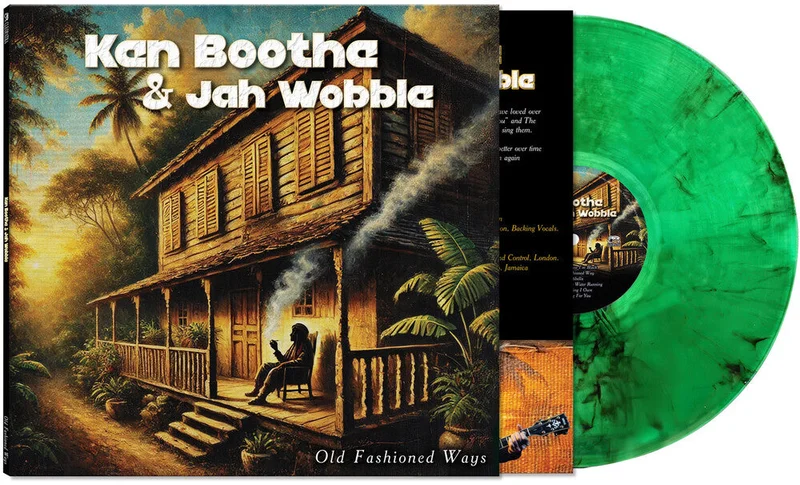 Ken Boothe & Jah Wobble - Old Fashioned Ways -  [Green Marble LP]