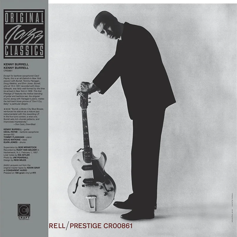 KENNY BURRELL - Kenny Burrell (Original Jazz Classics Series) - LP - Deluxe 180g Vinyl