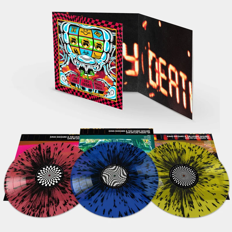 King Gizzard And The Lizard Wizard - King Gizzard - Live In Las Vegas '24 (Blue) [Colored Vinyl]