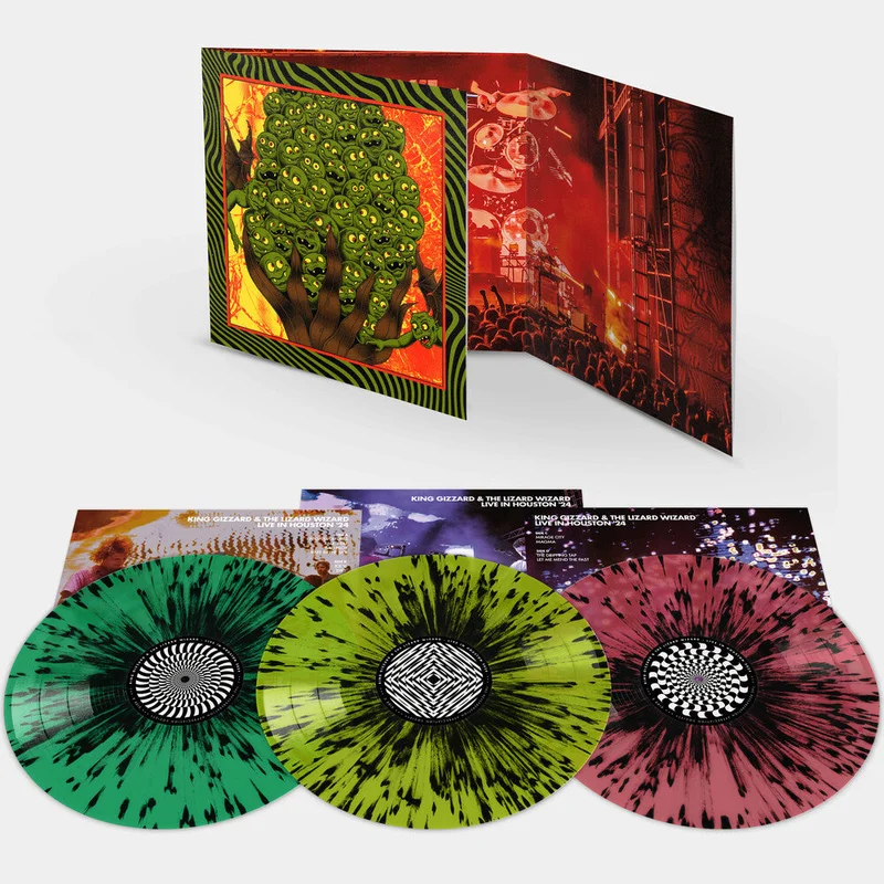 King Gizzard & The Lizard Wizard - King Gizzard Live In Houston '24 [Colored Vinyl] (Gate)