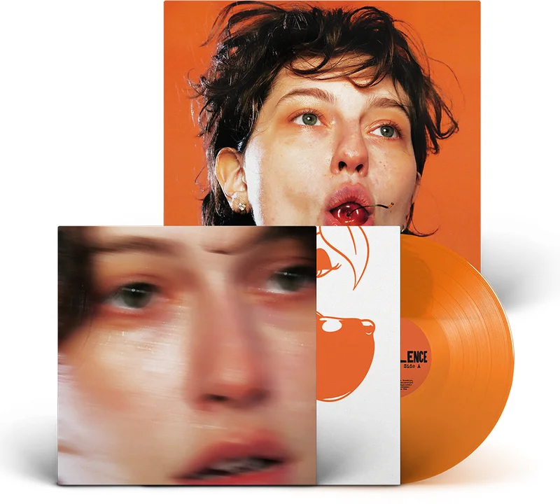 KING PRINCESS - Girl Violence (w/ fold-out poster)- LP - Orange Vinyl