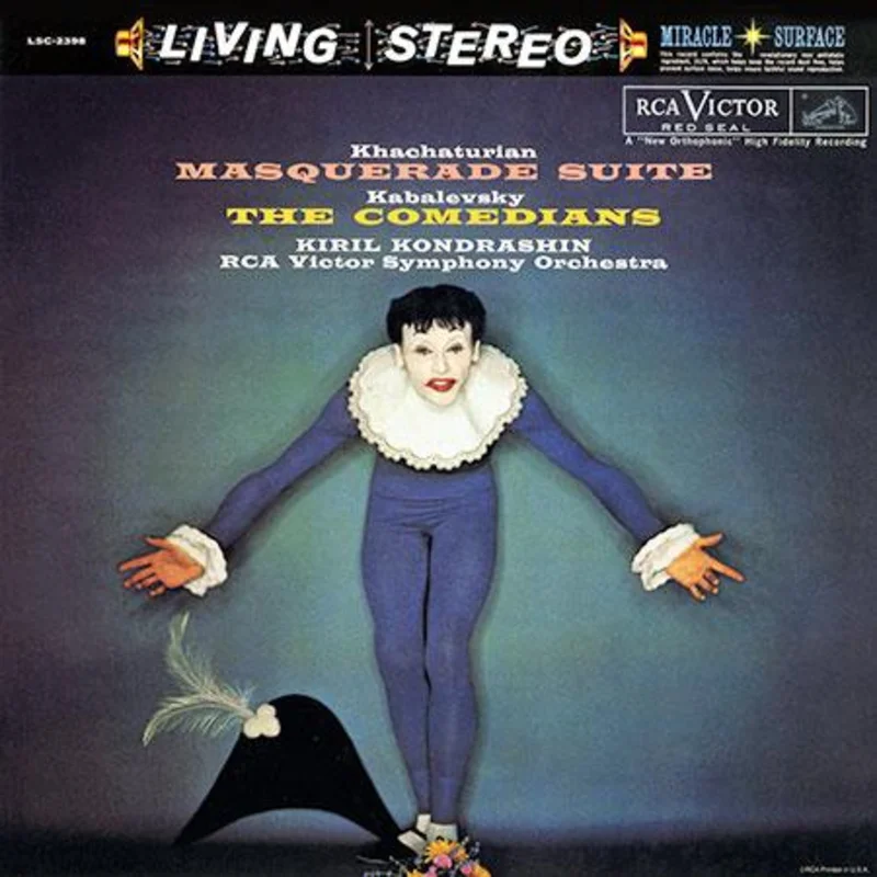 Kiril Kondrashin - Khachaturian: The Masquerade Suite/ Kabalevsky: The Comedians - Analogue Productions LP
