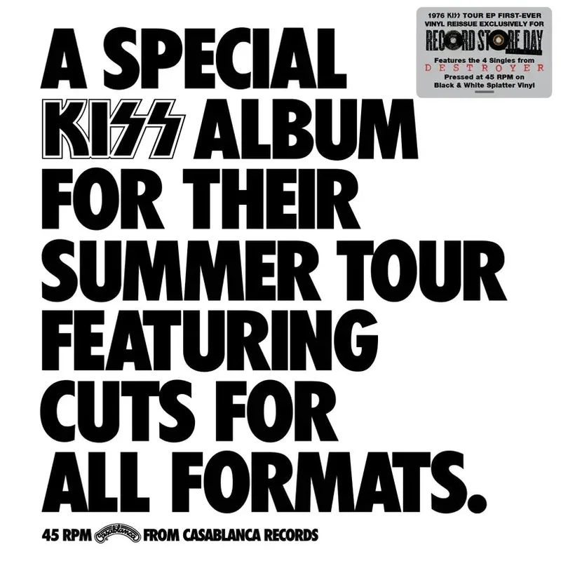 KISS - A Special KISS Tour Album - RSD 12" EP