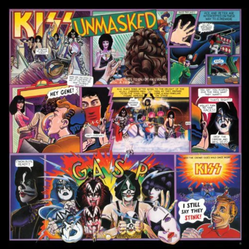 Kiss - Unmasked - LP