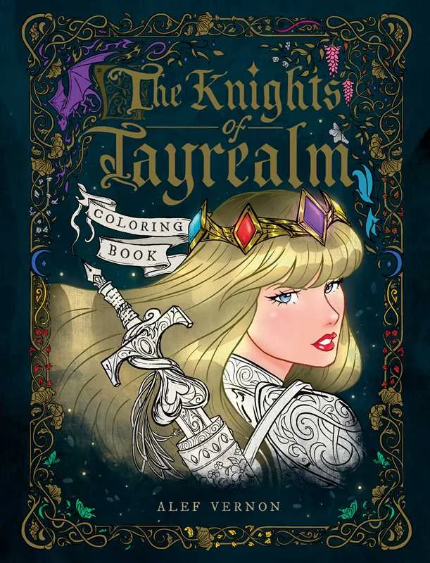 Knights of Tayrealm Coloring Book by