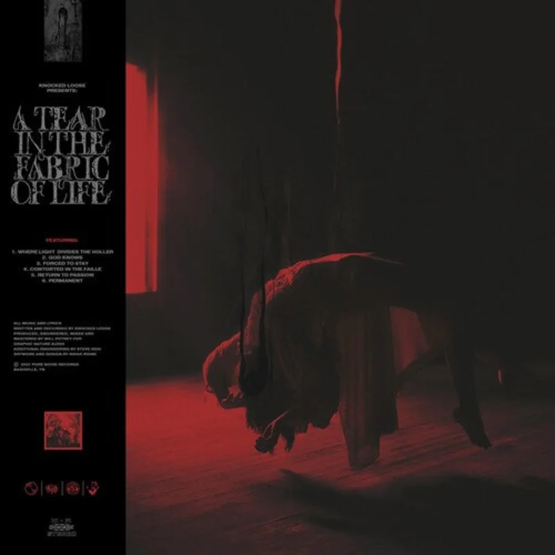 Knocked Loose - A Tear In The Fabric Of Life (Red & Black Splatter Vinyl)