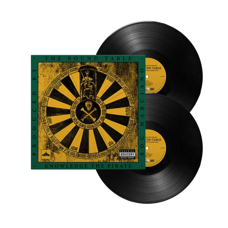 KNOWLEDGE THE PIRATE & ROC MARCIANO - The Round Table (Artwork #1 Edition) - 2LP - Black Vinyl