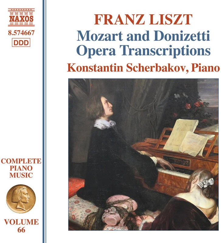 Konstantin Scherbakov - Liszt: Complete Pno Music Vol. 66 - Mozart & Doniz [CD]