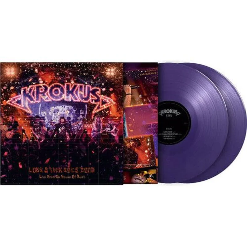 Krokus - Long Stick Goes Boom: Live From Da House Of Rust - Music On Vinyl LP