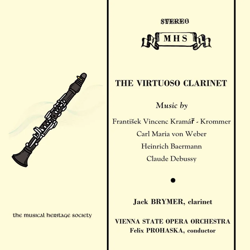 KROMMER: Concerto in E-flat major for Clarinet and Orchestra