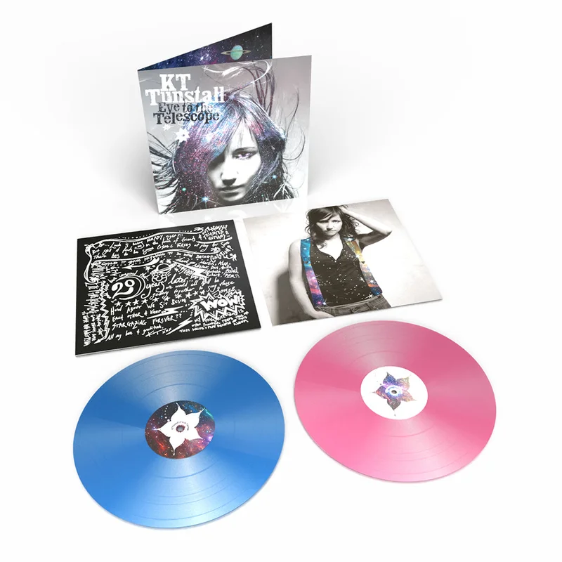 KT TUNSTALL - Eye To The Telescope (20th Anniversary 'Stargazer' Edition) - 2LP - Blue and Pink Vinyl