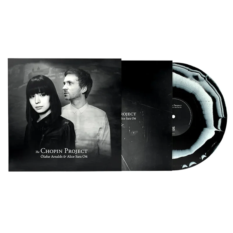LAFUR ARNALDS & ALICE SARA OTT - The Chopin Project (Reissue) - LP - White & Black Swirl Vinyl