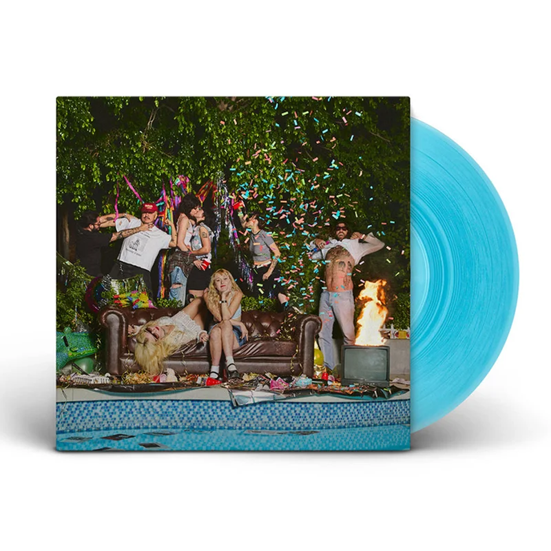 LAMBRINI GIRLS - Who Let The Dogs Out - LP - "Gay Smurf Dick Blue" Coloured Vinyl